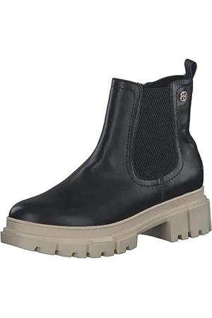QS by s.Oliver Chelsea-Stiefel 5-5-25405-29 Schwarz Red Label