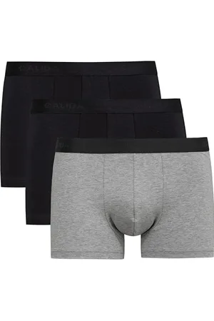 Calida Natural Benefit Boxershorts Herren, im 3er-Pack, weicher Elastikbund