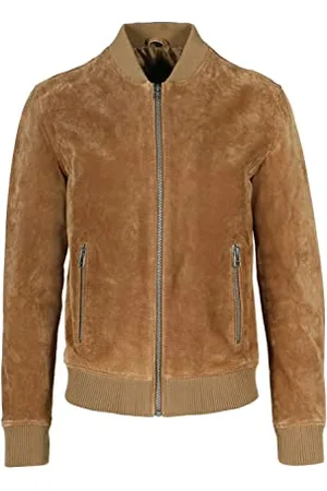 Freaky Nation Herren Ted-FN Lederjacke, , XXL