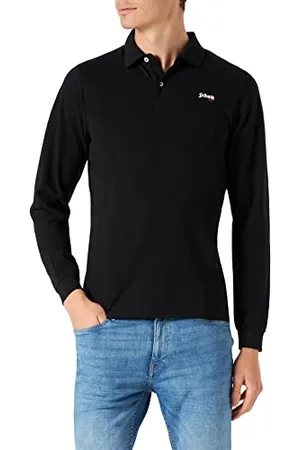 Schott NYC Herren Psjames2 ml Polohemd, , XL
