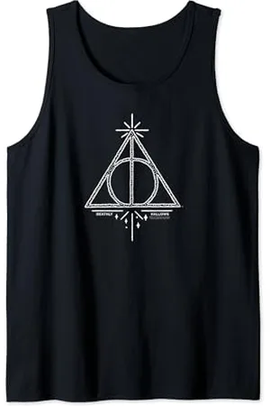 Harry Potter Deathly Hallows Line Art Tank Top