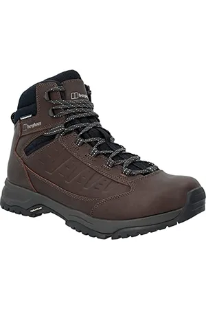 Berghaus Herren Expeditor Ridge 2.0 Lederwanderschuhe - Schwarz/Braun - UK 9.5