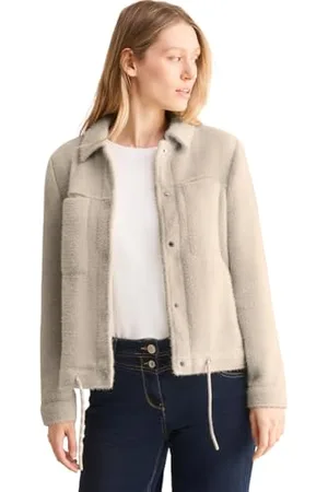 CECIL Damen B212404 Kuschelige Jacke, , XL