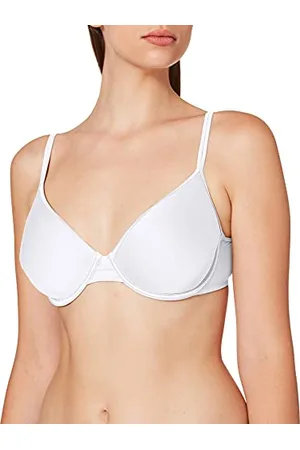 SASSA Damen BH Bügel vorgeformt, Einfarbig, Gr. 80C, weiss