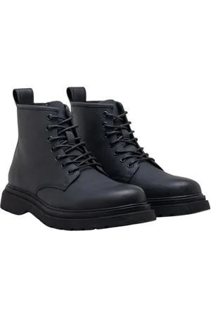 Replay Herren Low Boot Stiefel mit Schnürsenkeln, Schwarz (Black 003), 42