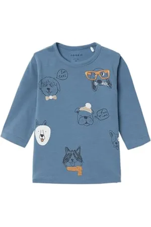 NAME IT Jungen Longsleeve aus Bio-Baumwolle -56