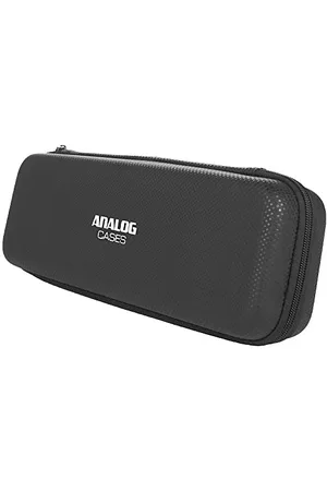 Analog Cases Glide Case für Zoom H6 / H5 / H4N und vergleichbare Synthesizer (Transporttasche/Etui gefertigt aus wasserdichtem Kunstleder, mit robustem Gummitragegriff)