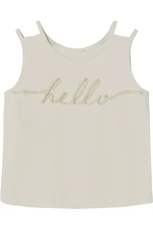 NAME IT Mädchen NKFFULRIKKA SS Short Box Top, , 116 cm