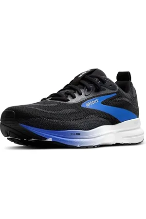Brooks Herren Trace 4 Sneaker, Black/Cobalt/Limpet, 40.5 EU