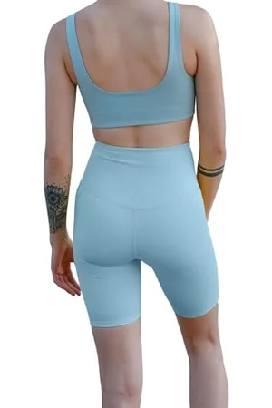 GIRLFRIEND COLLECTIVE Women’s Yoga Shorts High-Rise, Fitness Shorts, Short Leggins, High-Waist Shorts for Yoga and Fitness, Gym and Cycling Shorts