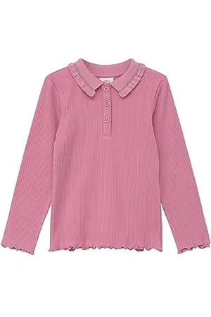 QS by s.Oliver Junior Mädchen Poloshirt Langarm PINK 92