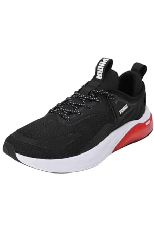 PUMA Unisex Cell Thrill Road Running Shoe, Black-for All Time Red, 40 EU