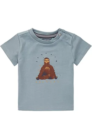 Noppies Baby Baby-Jungen Boys Tee Shortsleeve Hirosaki T-Shirt, Vintage Petrol-P901, 56