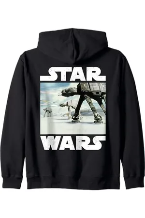 STAR WARS AT-AT Battle of Hoth White Kapuzenjacke