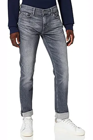 7 for all Mankind Herren Ronnie Wintry Grey Jeans, Grey, 38W 30L EU