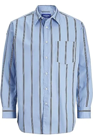 JACK & JONES JORBILL POPLIN Oversized Shirt LS