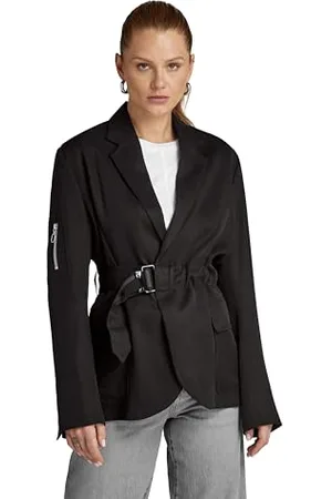 G-Star RAW Damen Belted Blazer, , L