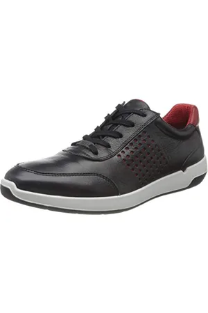 ARA Herren PATRICK 1137017 Sneaker, Blau (Blau, Rot 06), 45 EU(10 UK)