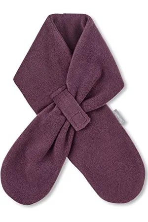 Sterntaler Unisex Baby Schal aus Microfleece, Lila, 80