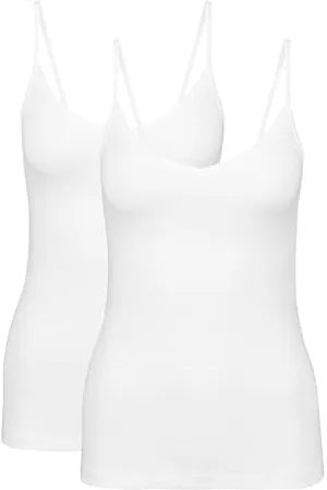 Calida Benefit Women Spaghetti-Top Damen, im attraktiven Vorteilspack, mit natürlichem Glanz und glattem Griff