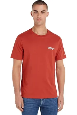 Tommy Hilfiger Herren T-Shirt Kurzarm Rundhalsausschnitt, , XL