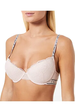 Emporio Armani Damen 1653942F22100470 Push Up Bra Remov.Pads, Pink, 36B