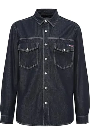 Mavi Herren CHELSEA Jeanshemd, , XXL