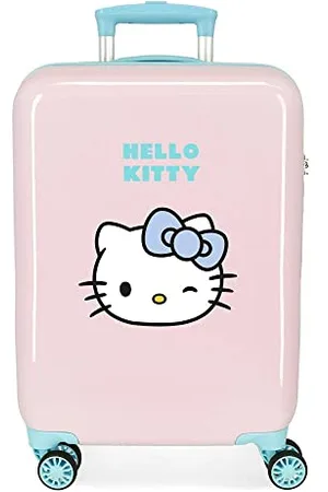 Hello Kitty Wink Kabinentrolley, , 38 x 55 x 20 cm, Hartplastik, seitlicher Kombinationsverschluss, 34 l, 2 kg, 4 Räder, Handgepäck