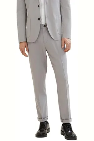 TOM TAILOR Herren Regular Fit Basic Performance Chino Hose, , 36/32