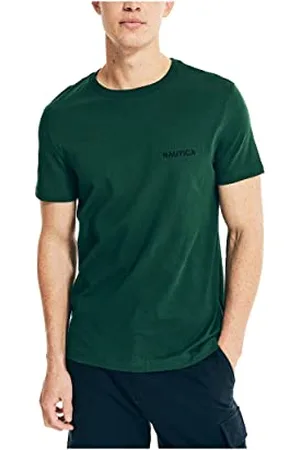 Nautica Herren Short Sleeve Crew Neck T-Shirt, , Mittel
