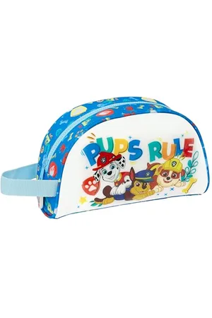 Safta PAW Patrol Pups Rule - Kindermaterial, ideal für Kinder, bequem und vielseitig, Qualität und Widerstandsfähigkeit, , Estándar, Große Kosmetiktasche