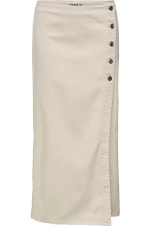 ONLY Onlsilla Hw Long Slit Skirt PNT