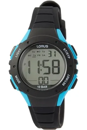 Lorus Jungen Digital Quarz Uhr mit Silikon Armband R2359PX9