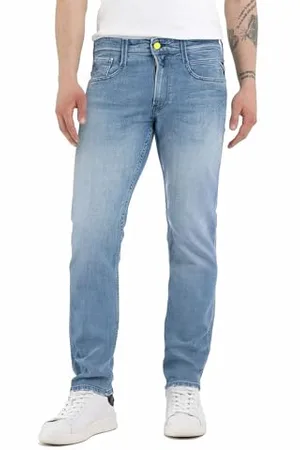 Replay Herren Jeans Anbass Slim-Fit, (Blau), 29W / 34L