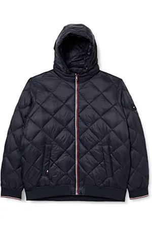Tommy Hilfiger Herren Bt-Diamond Quilted Hood Jacket-B MW0MW29424 Gepolsterte Jacken, , 3XL