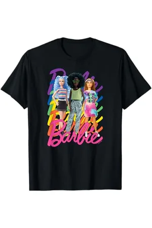 Barbie Pride Rainbow Logo 3 Puppen T-Shirt
