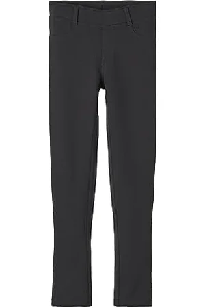 NAME IT Mädchen Nkfjavi Solid Swe Unb Noos Leggings, , 98 EU