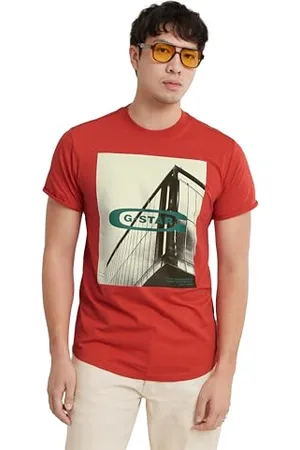 G-Star RAW Herren HQ oldskool Logo lash r t T-Shirts, , XL