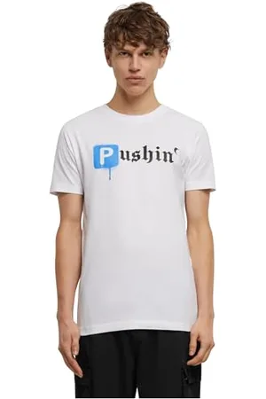 Mister Tee Unisex Pushin P Tee S White
