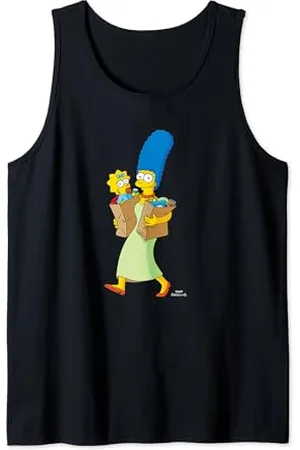 The Simpsons Marge Simpson and Maggie Grocery Run Tank Top