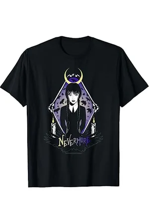 Wednesday Nevermore Raven Mirror Poster T-Shirt