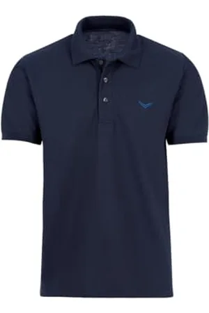 Trigema Damen Poloshirt , Blau ( 046) , XXL