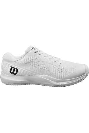 Wilson Herren Rush Pro Ace Tennis Shoe, White/White/Black, 46 2/3 EU
