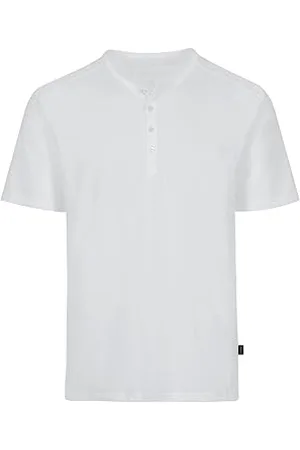 Trigema Damen T-Shirt mit Knopfleiste Deluxe Baumwolle