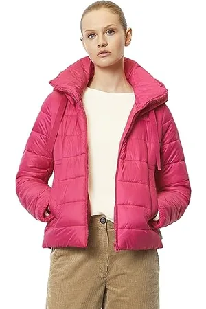 Marc O’ Polo Damen 308085170129_662_32 WOVEN OUTDOOR JACKETS, vibrant pink, 32 EU