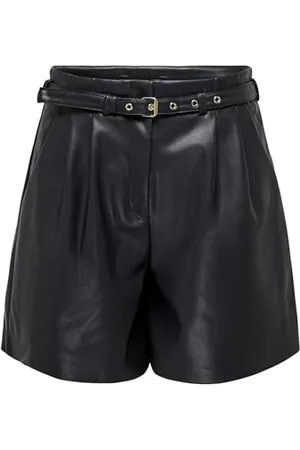 ONLY Female Shorts in Lederoptik ONLHEIDI Faux Leather Shorts NOOS OTW