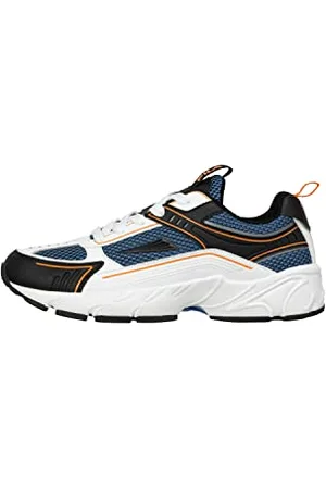 Fila Herren 2000 Stunner Sneaker, Lichen Blue-Black, 40 EU Schmal
