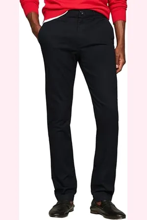 Tommy Hilfiger Herren Chino Hose Bleecker Essential Twill Slim Fit, , 30W/32L
