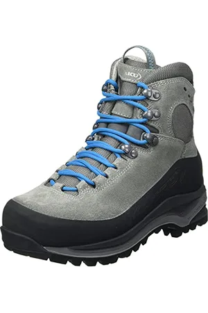 Aku Damen SUPERALP GTX WS Bootsschuh, L.Grey/Turquoise, 37.5 EU