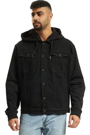 Brandit Cradock Denim Jacket, Farbe: black+blac, Größe: 4XL
